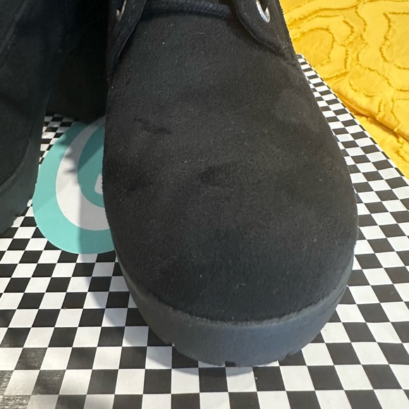 Soda Black Ankle Boots size 8 - Picture 6 of 12